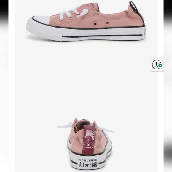 Converse All Star Chuck Taylor's PINK Shoreline Slip-On Sneakers Women's Size 7 - Picture 6 of 17